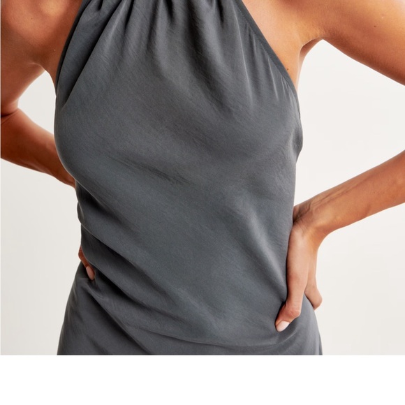 NWT Abercrombie High Neck Maxi dress - Picture 7 of 8